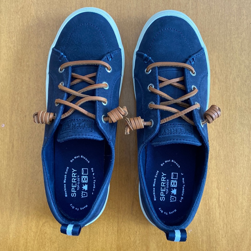 Sperry washable leather boat shoes